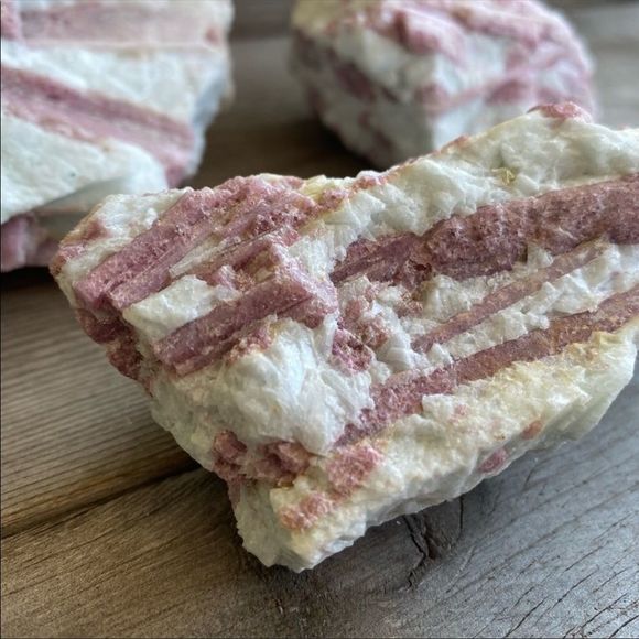 Raw Pink Tourmaline Statement Piece - Picture 1 of 3